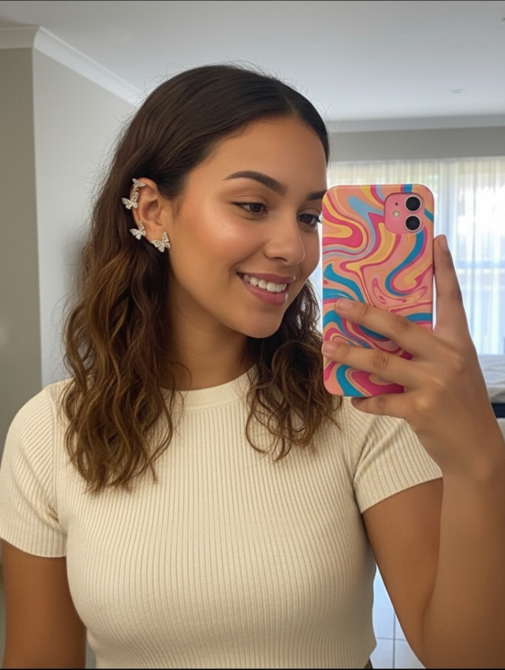 Boucles d'Oreilles Papillon Éclatantes™