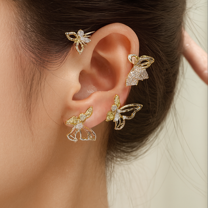 Boucles d'Oreilles Papillon Éclatantes™